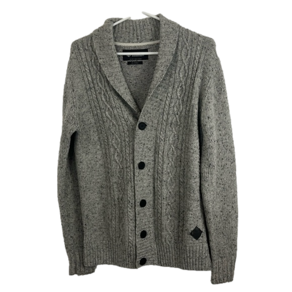 Minimum Grey Button Up Cardigan